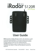 Cobra iRadar S120R User manual