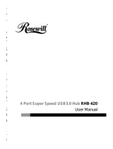 Rosewill RHB-620 User manual