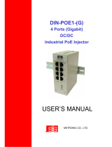 MSTRONIC DIN-POE1 User manual