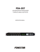 Fonestar PDA-207 User manual