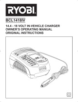 Ryobi BCL1418IV Owner's Operating Manual Original Instructions