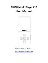 Ruizu X18 User manual