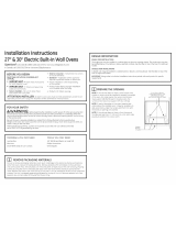 GE JCT3000DF1BB Installation Instructions Manual