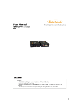 Digital Extender HDC User manual