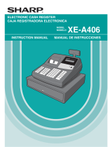 Sharp XE-A406 User manual