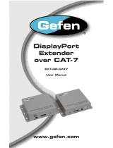 Gefen EXT-DP-CAT7 User manual