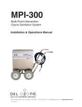 Del ozone MPI-300 Installation & Operation Manual