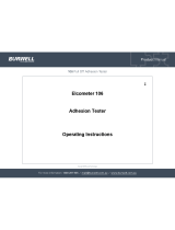 BURWELL Elcometer 106 User manual