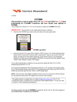 YAESU PEP9000 User manual