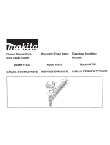 Makita AF633 User manual