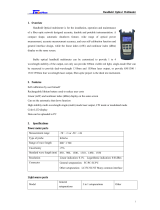 TJWENHAO TWH-200W User manual