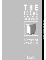 Ideal CXS 40 User manual