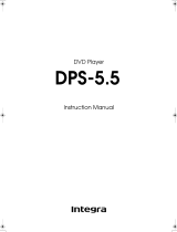 Integra DPS-5.5 User manual