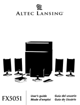 Altec Lansing FXS051 User manual