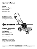 Craftsman 77236100N - 5.0 Ft-Lbs Gross Torque Edger User manual