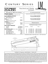 Crest Audio CENTURY LM Datasheet