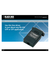 Black Box Multi-Function Line Driver User manual
