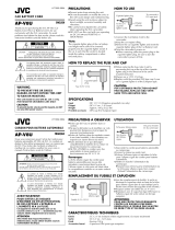 JVC AP-V8U User manual