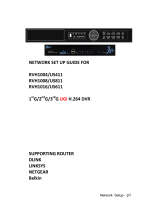 Rayvision US611/RVH1016 Network Setup Manual