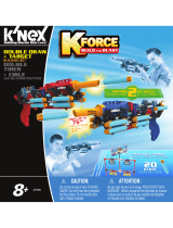 K'Nex K-FORCE Double Draw Building Set and Target User manual