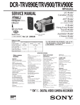 Sony DCRTRV900 - MiniDV Handycam Digital Video Camcorder User manual