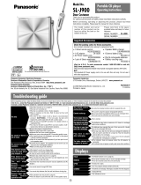 Panasonic SL-J900 Operating Instructions Manual
