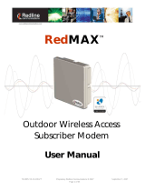 Redline Communications QC8-SUOA User manual