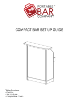 Portable Bar Company COMPACT BAR Setup Manual