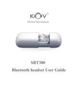 KOV SBT300 User manual