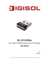 Digisol DG-WN3150Nu User manual