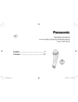 Panasonic EH-XC10 Operating Instructions Manual