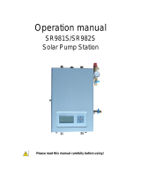 ZilanSolar SR981S Operating instructions