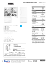 Kenmore 46-76259 Specification