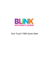 Blink One Touch Y580 Quick start guide
