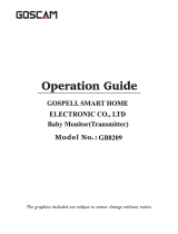 Shenzhen Gospell Smarthome Electronic GB8209 User manual