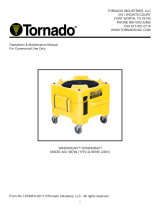 Tornado Windshear Downdraft 98784 Operation & Maintenance Manual