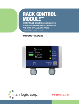 Titan Logix Rack Control Module User manual