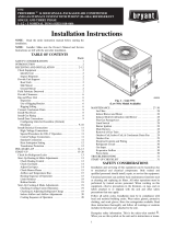 Bryant 577C Installation Instructions Manual