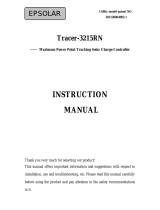 Epsolar Tracer-3215RN User manual