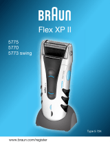 Braun Flex XP II 5773 swing Owner's manual