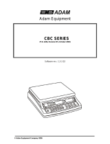 Adam Equipment CBC 3 User manual