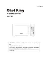 Curtis Chef King MWC714 Owner's manual