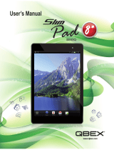 Qbex Slim Pad B843Q User manual