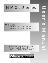 Minarik C1MMXL05–D240AC User manual