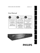 Philips DVDR3475/37 User manual