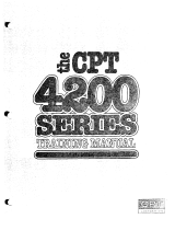 CPT 4200 Series Training manual