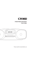 Roberts CR960 User manual