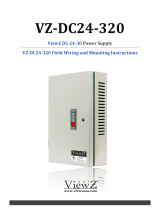 ViewZ VZ-DC24-320 Install Mounting Instructions