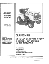 Craftsman 917.254550 Owner's manual