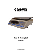 Salter Brecknell 405 User manual